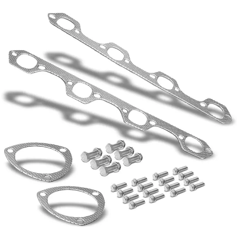 Bfc Aluminum Graphite Exhaust Gasket Replacement For 80-95 Ford Bronco 5.8L V8 1