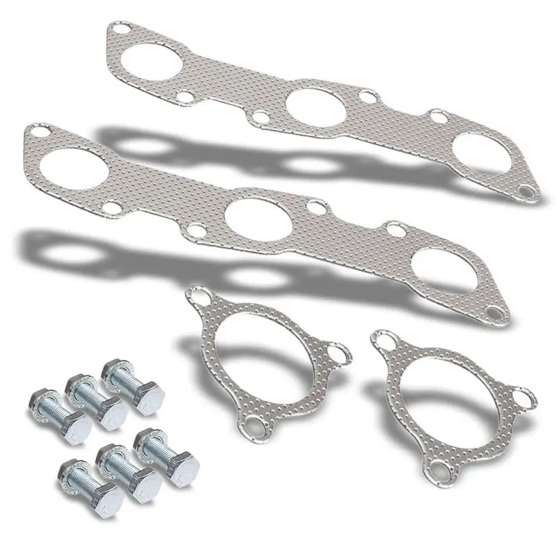 Bfc Aluminum Graphite Exhaust Gasket For 99-04 Nissan Frontier 3.3L V6 Sohc 1