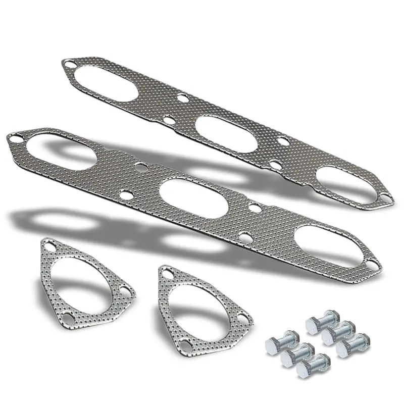 Bfc Aluminum Graphite Exhaust Gasket Replacement For 97-08 Porsche Boxster/911 1