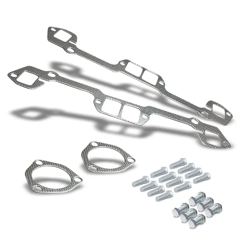 Bfc Aluminum Graphite Exhaust Gasket For 64-03 Mopar Small Block La V8 Engines 1