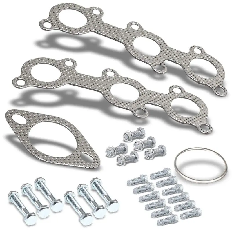Bfc Aluminum Graphite Exhaust Gasket Replacement For 95-04 Toyota Tacoma 3.4L V6 1