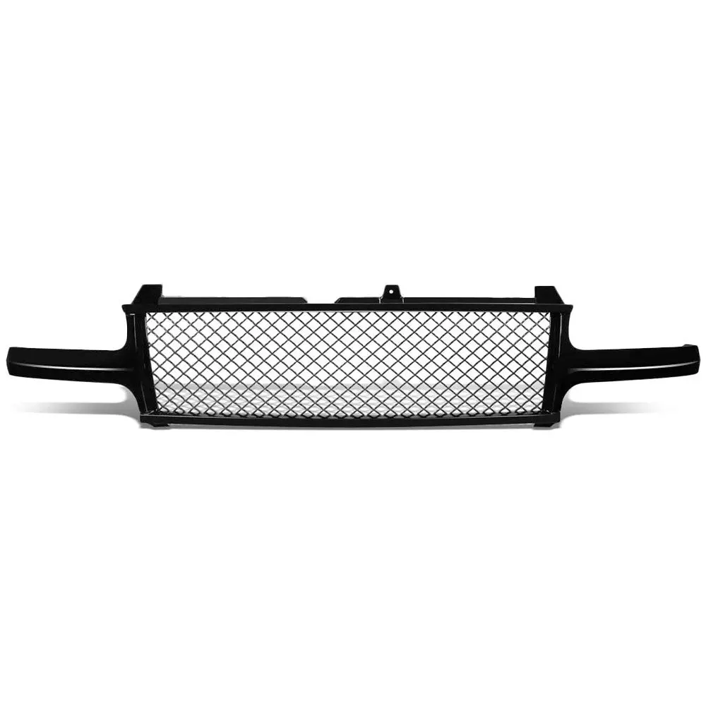 Glossy Black Badgeless Mesh Style Front Grille For 00-06 Tahoe 1