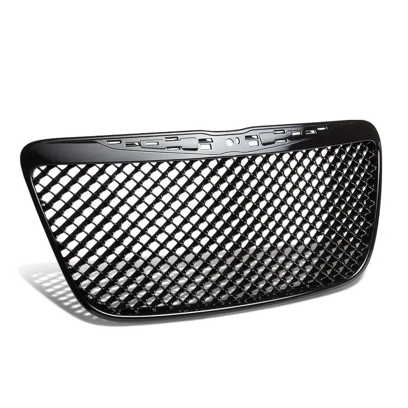 Black Diamond Mesh Style Replacement Grille For 11-13 300 V6/V8 3.6L/5.7/6.4L 1