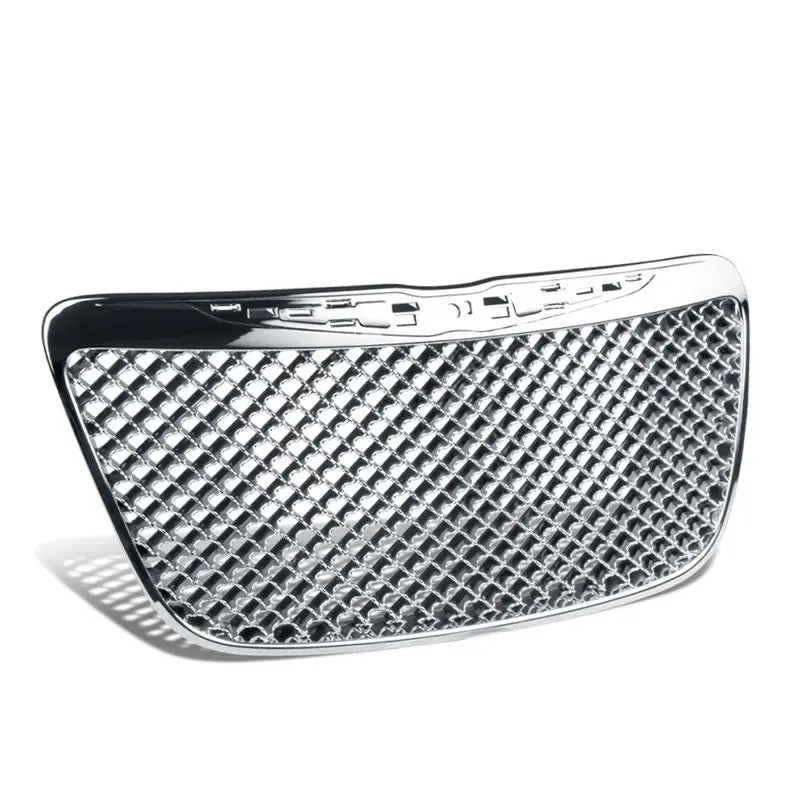 Chrome Diamond Mesh Style Replacement Grille For 11-13 300 V6/V8 3.6L/5.7/6.4L 1