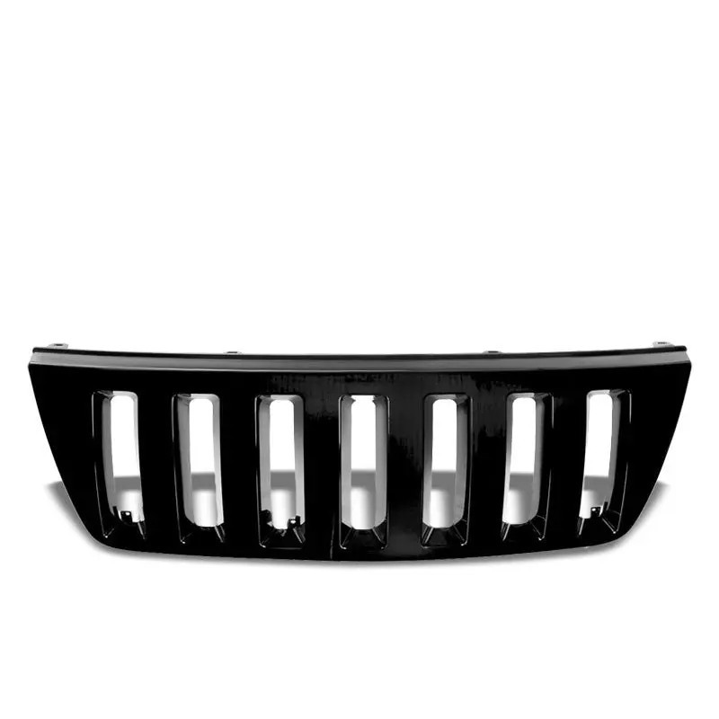 Black Vertical Style Replacement Front Grille For Jeep 99-04 Grand Cherokee Wj 1