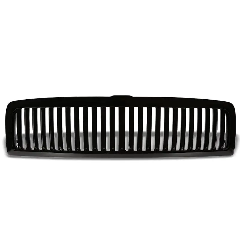 Black Vertical Style Front Grille For Dodge 95-01 Ram 1500 3.9L/5.2L/5.9L/8.0L 1