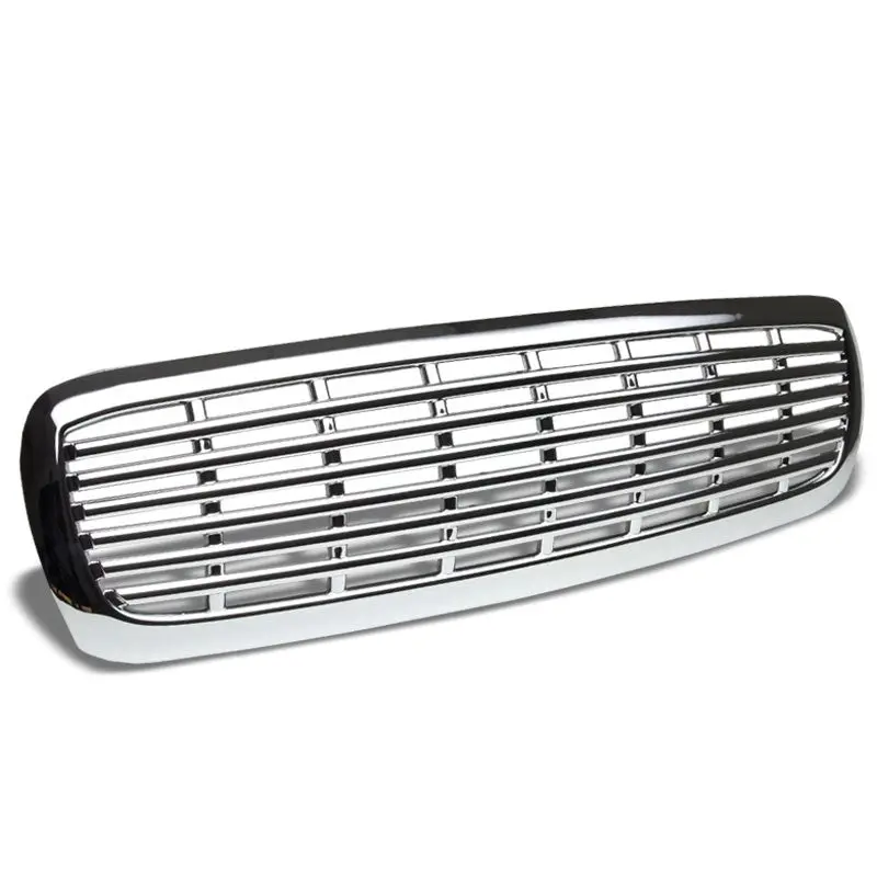 Chrome Vent Style Replacement Front Grille For Dodge 97-04 Dakota Dn L4/V6/V8 1