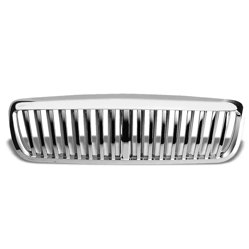 Chrome Vertical Style Front Grille For Ford 98-11 Crown Victoria 4.6L V8 Sedan 1