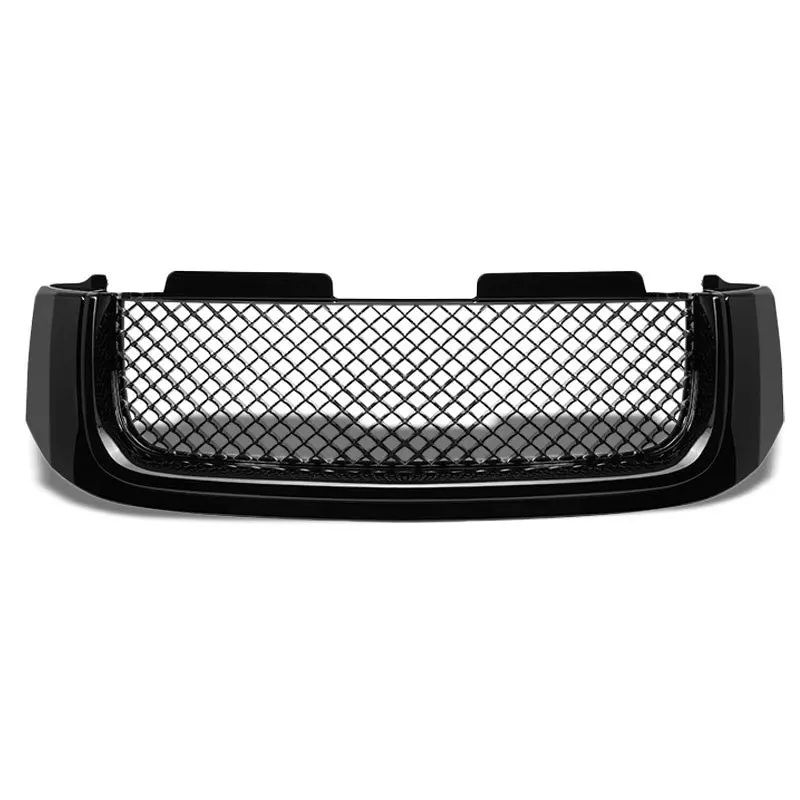 Black Diamond Mesh Style Replacement Front Grille For Gmc 02-09 Envoy/Xl/Xuv 1