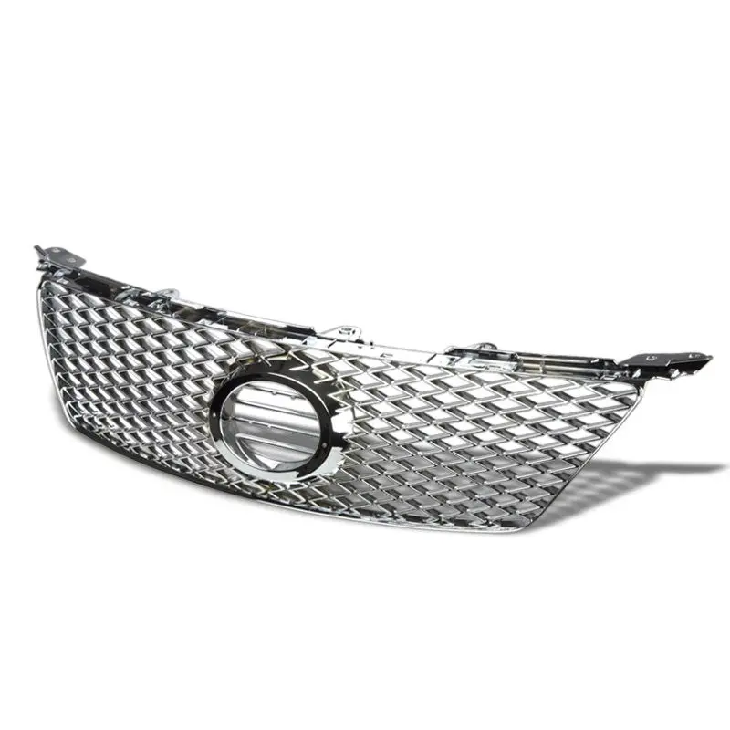 Chrome Diamond Mesh Style Replacement Front Grille For 06-08 Is250 Xe20 2.5L V6 1