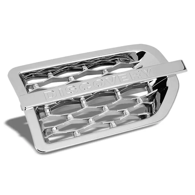 Chrome Honeycomb Mesh Style Side Vent Grille For 05-09 Land Rover Lr3 L319 V8 1