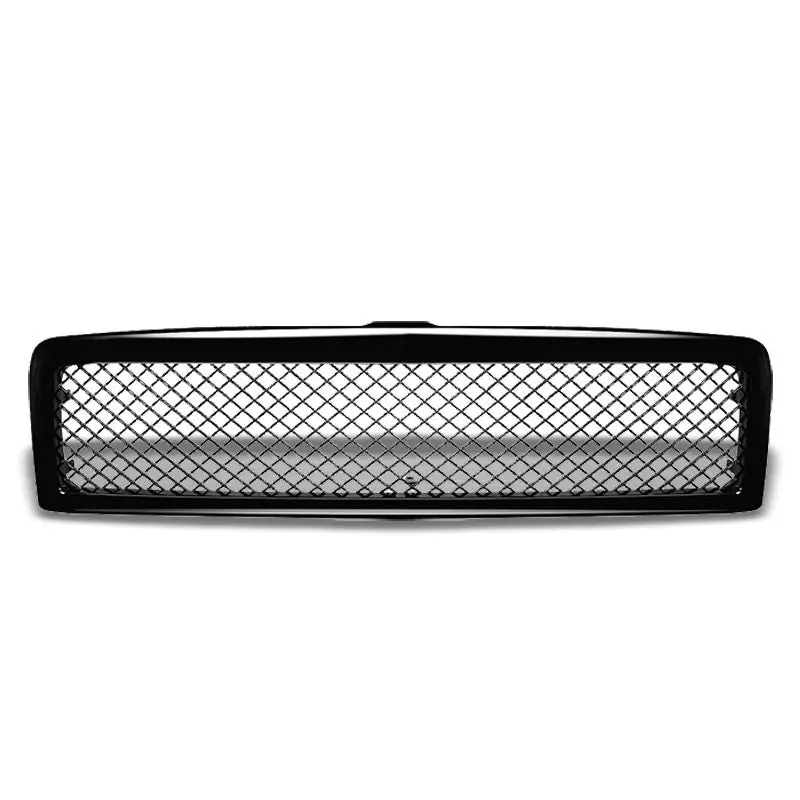 Black Diamond Mesh Style Replacement Front Grille For 94-02 Ram 1500/2500/3500 1