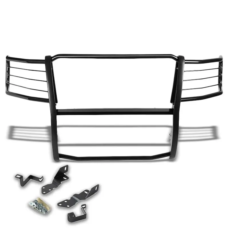 Black Mild Steel Front Bumper Brush Grill Guard For 07-13 Silverado 2500/3500/Hd 1