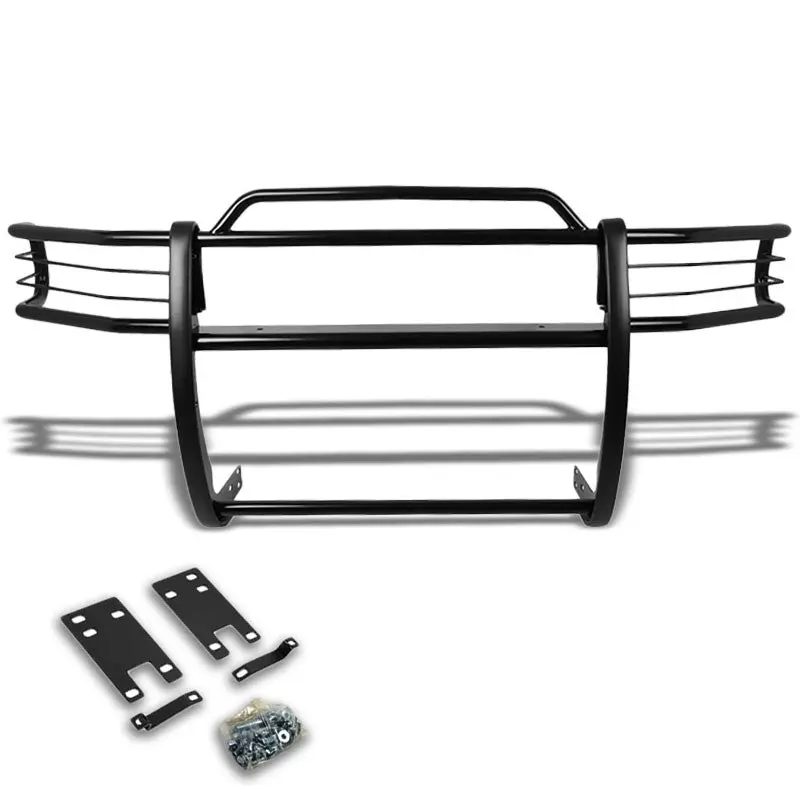 Black Mild Steel Front Bumper Brush Grill Guard For Dodge 99-01 Ram 1500 Sport 1