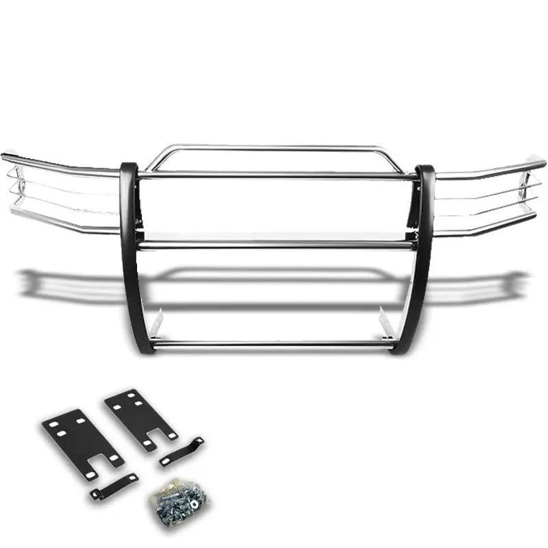 Chrome Mild Steel Front Bumper Brush Grill Guard For Dodge 99-01 Ram 1500 Sport 1