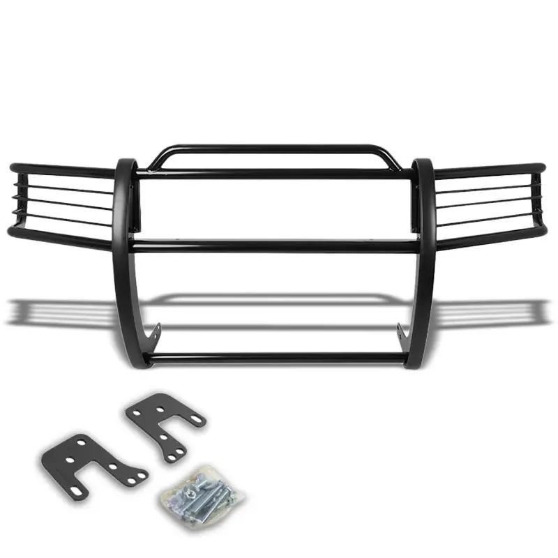 Black Mild Steel Front Bumper Grill Guard For 94-01 Ram 1500/94-02 Ram 2500/3500 1