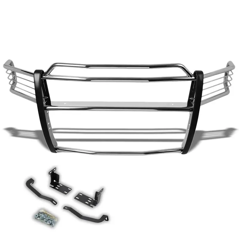 Chrome Mild Steel Front Bumper Grill Guard For 02-05 Ram 1500/03-05 Ram 25/3500 1