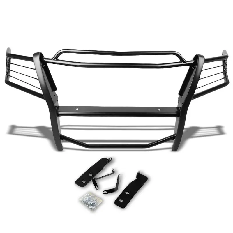 Black Mild Steel Front Bumper Brush Grill Protection Guard For Ford 04-08 F-150 1