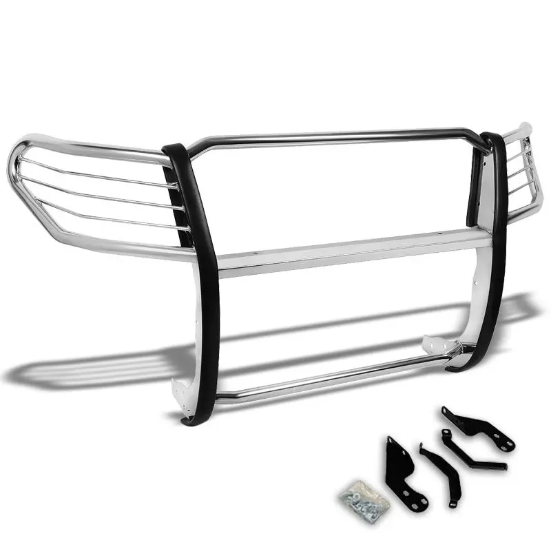 Metallic Mild Steel Full Front Grille Guard For 08-12 Nissan Pathfinder R51 1