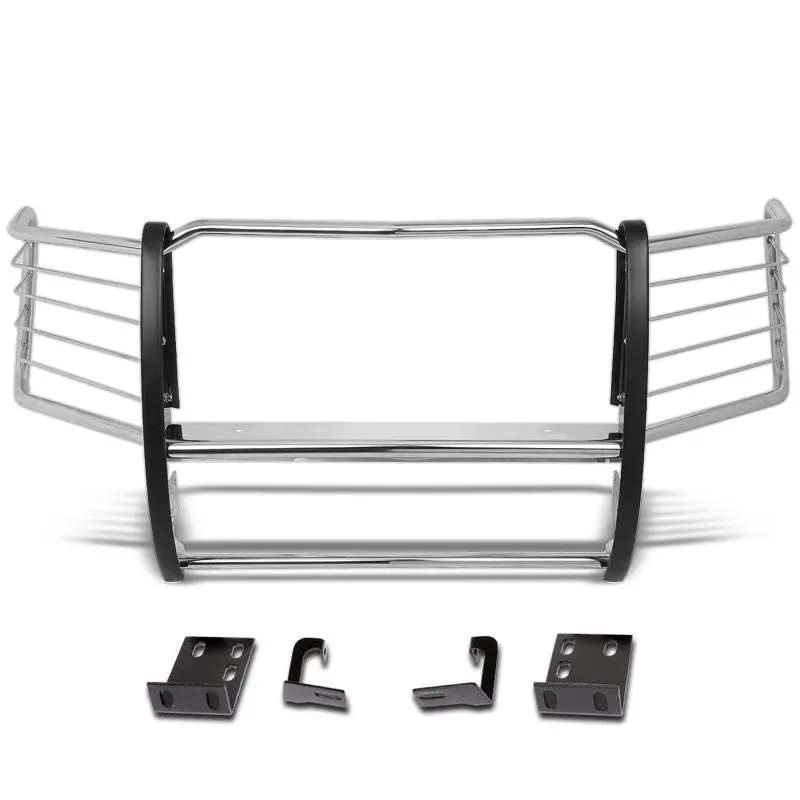 Metallic Mild Steel Full Front Grille Guard For 11-16 Ford F-250 Super Duty 6.2L 1