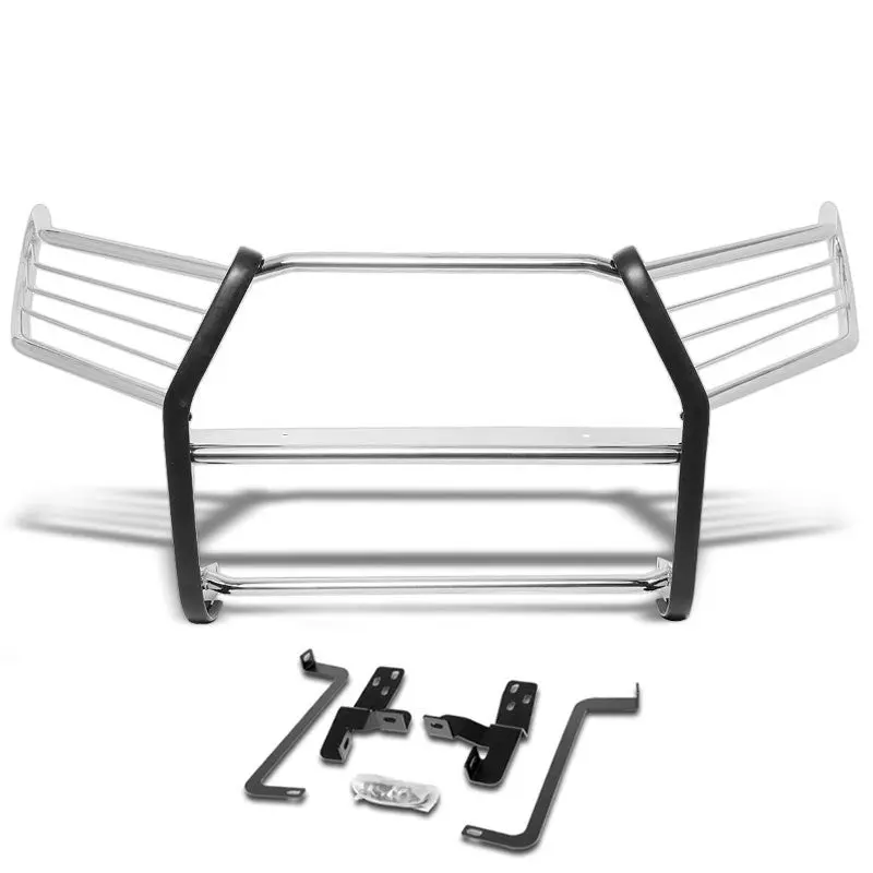 Metallic Mild Steel Full Front Grille Guard For 16-20 Toyota Tacoma 2.7L/3.5L 1