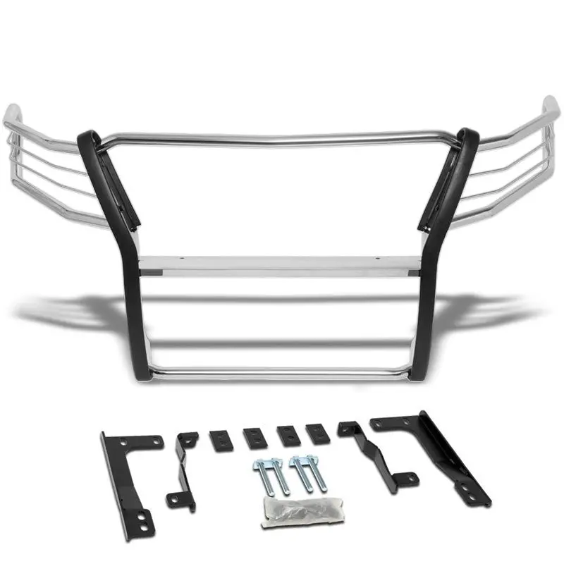 Metallic Mild Steel Full Front Grille Guard For 15-19 Chevrolet Colorado 2.5L 1