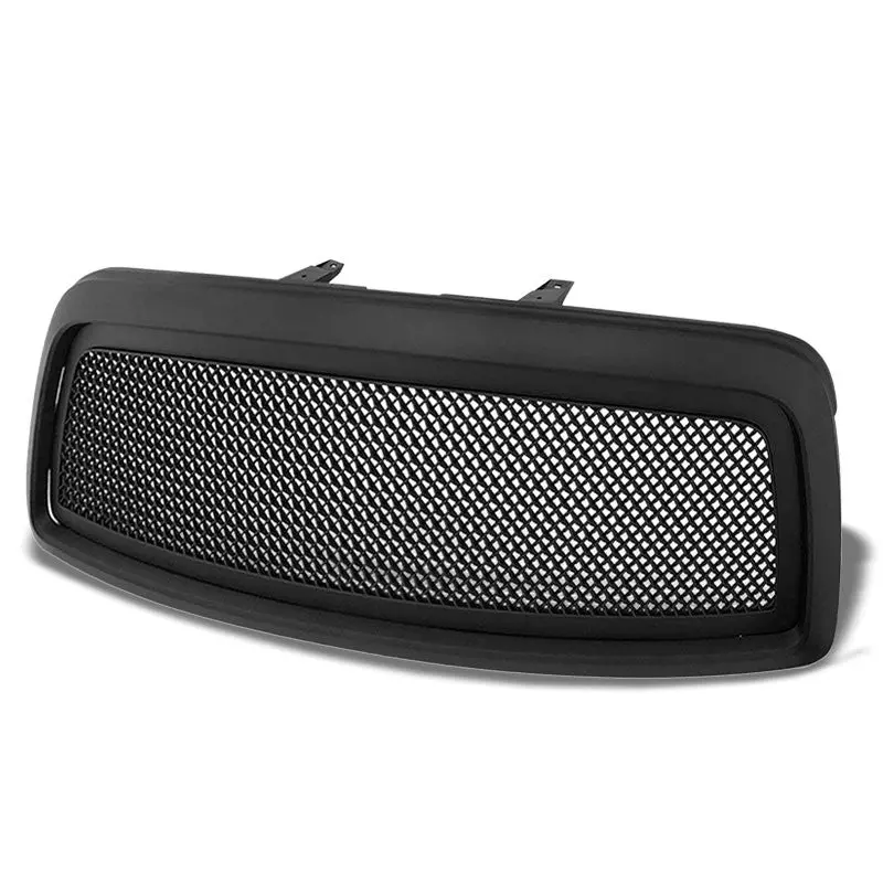 Black Diamond Mesh Style Front Replacement Grille For 09-12 Dodge Ram 1500 V6/V8 1