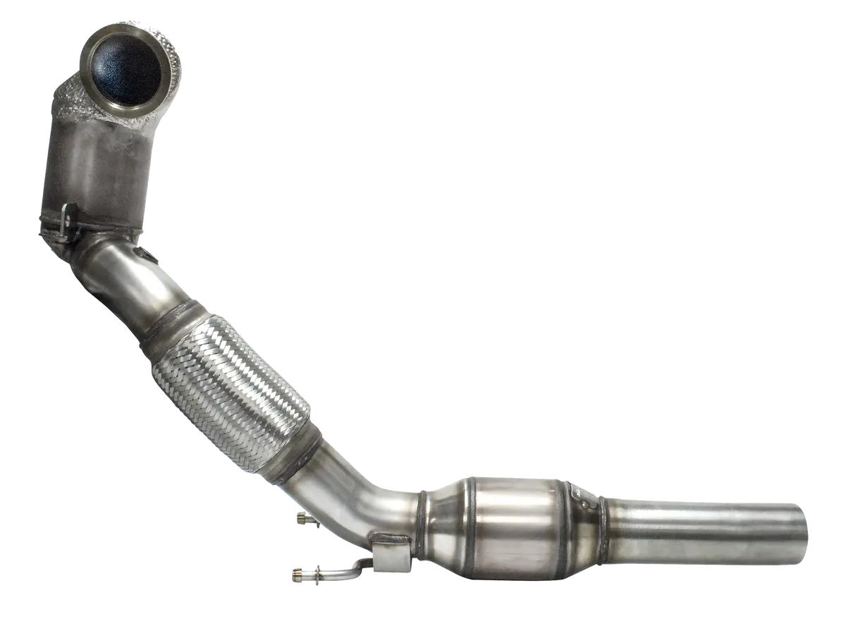 Hjs Ewg Downpipe 3" Für Golf 7 Gti Facelift Und Skoda Octavia Rs 2.0 Tfsi Euro 6 1