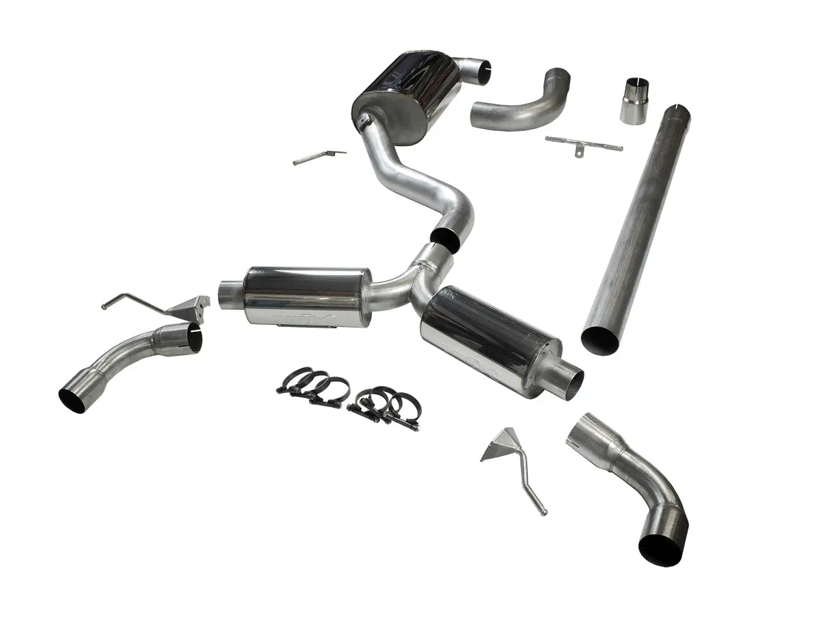 Bull-X Abgasanlage Y-Style Für Seat Leon 5F Cupra / Vw Golf 7 Gti 1