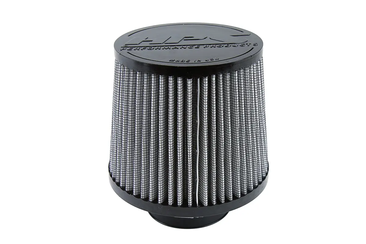 Hps 2.75" White Round Tapered Intake Air Filter 6.5" Length, 6" Base, 5" Top. Hps-4275 1