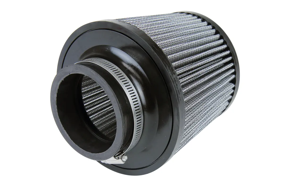 Hps 3" White Round Tapered Intake Air Filter 6.5" Length, 6" Base, 5" Top. Hps-4276 2