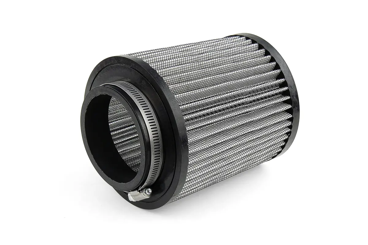 Hps 3.25" White Round Tapered Intake Air Filter 6.75" Length, 5.62" Base, 5" Top. Hps-4329 2