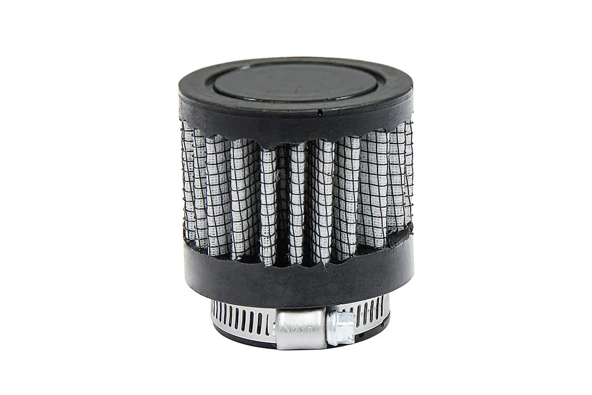 Hps 1" White Round Tapered Intake Air Filter 2" Length, 2" Base, 2" Top. Hps-4330 1