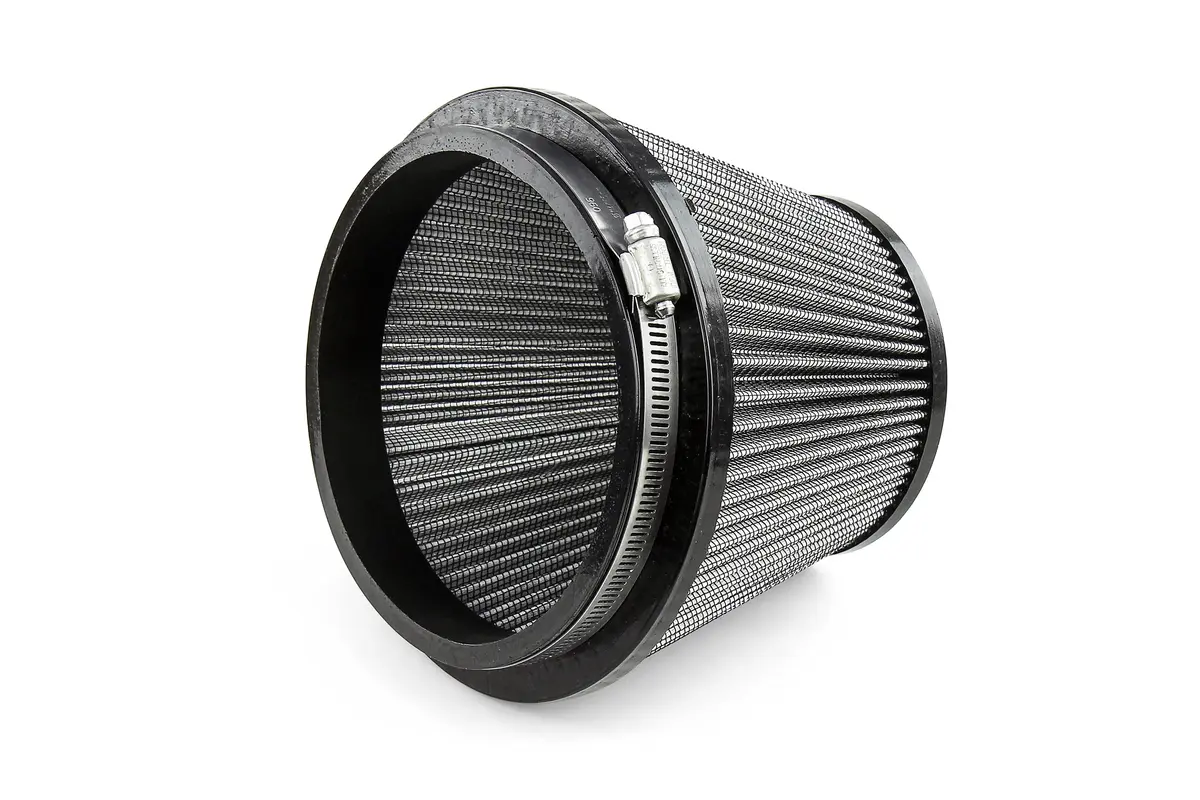 Hps 6" White Round Tapered Intake Air Filter 6" Length, 7.5" Base, 4.75" Top. Hps-4334 2