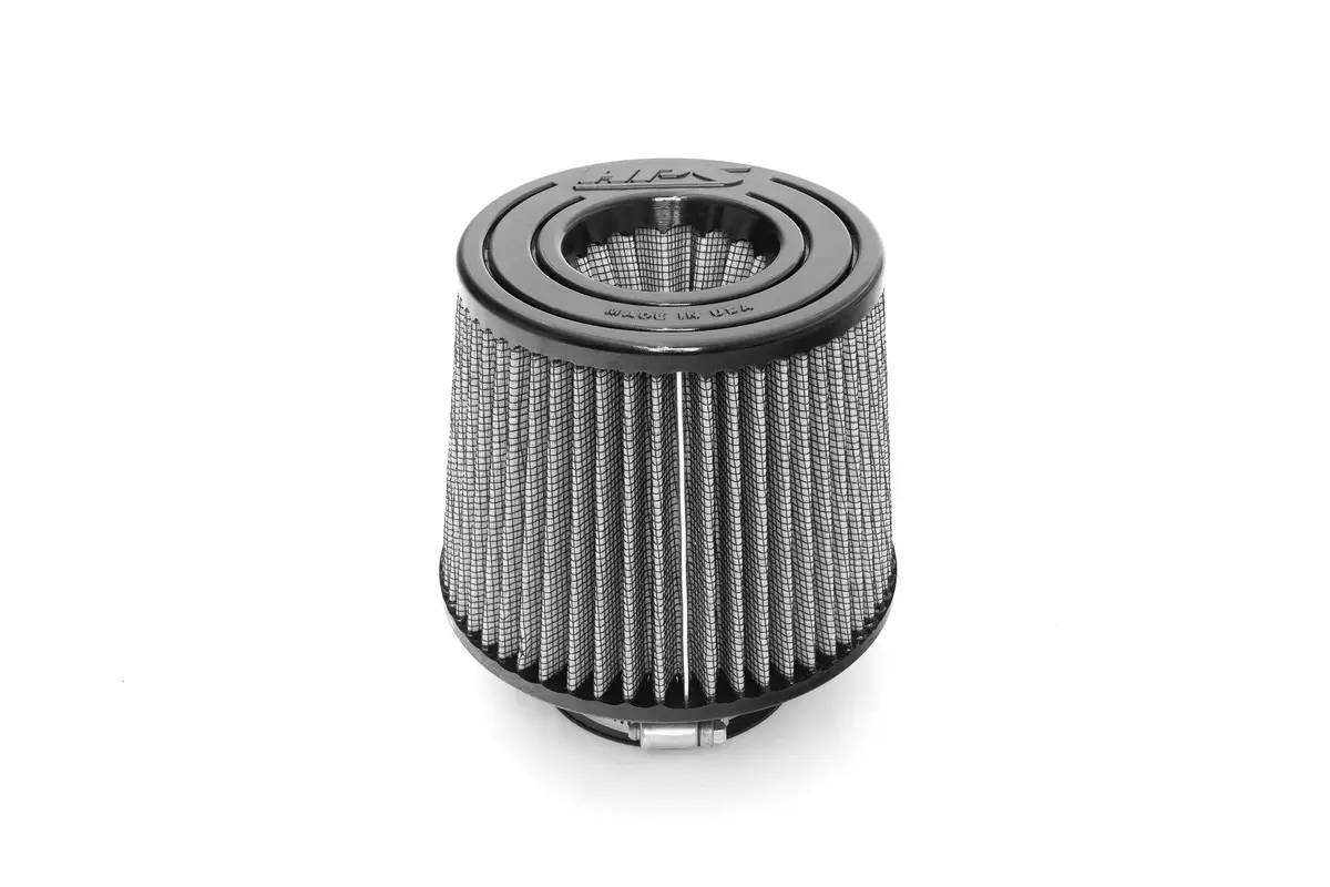 Hps 4" White Round Tapered Open Top Intake Air Filter 6.75" Length, 6" Base, 5" Top. Hps-4344 1