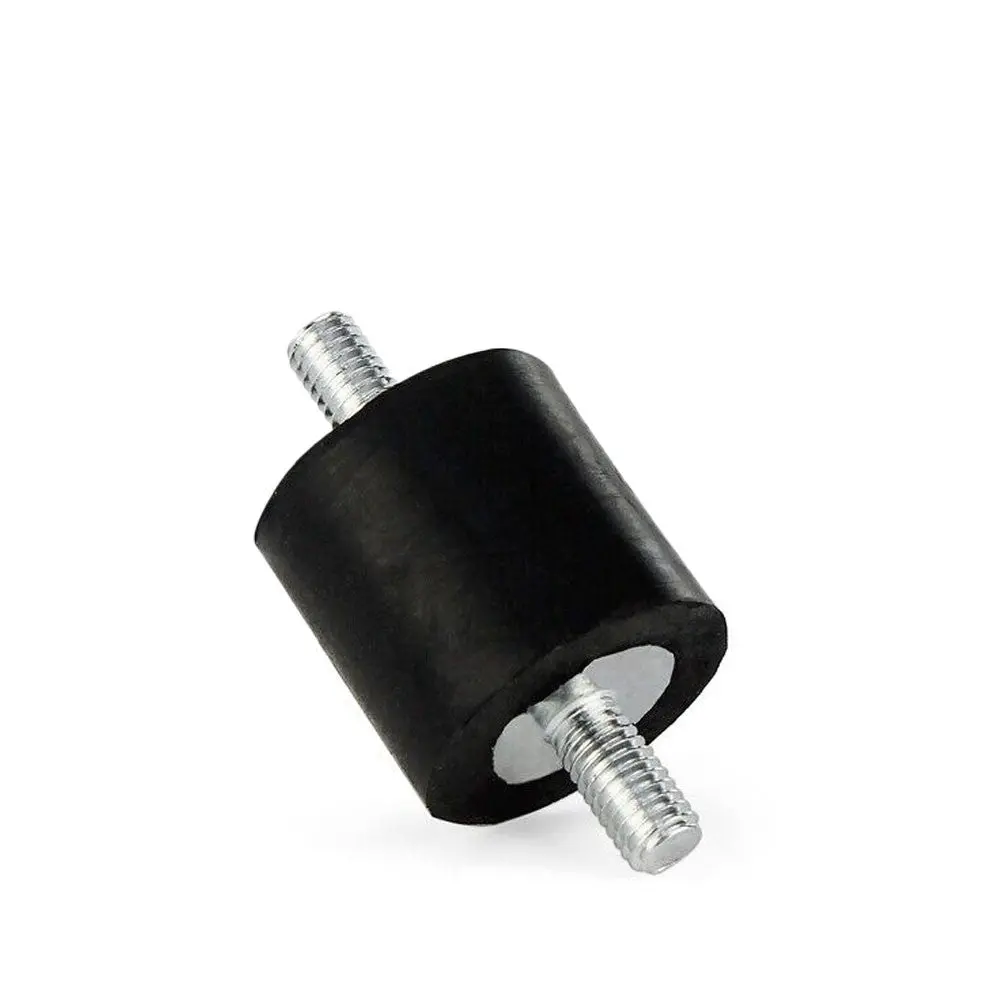 Anti Vibration Mount Isolator M6 Male/Male [1/2" Stud] [1" Thick Rubber] [1" Diameter] 1