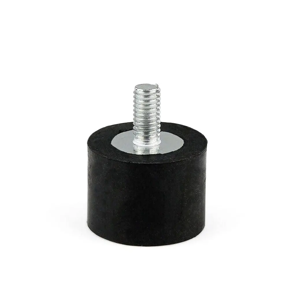 Anti Vibration Mount Isolator M6 Male/Female [3/4" Stud] [1" Thick Rubber] [1" Diameter] 1
