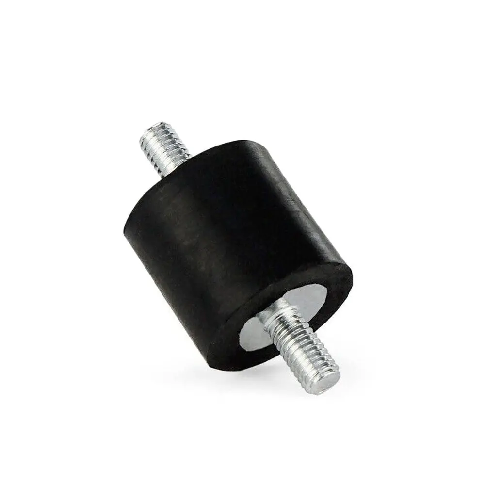 Anti Vibration Mount Isolator M8 Male/Male [1-1/16" Stud] [1" Thick Rubber] [1" Diameter] 1
