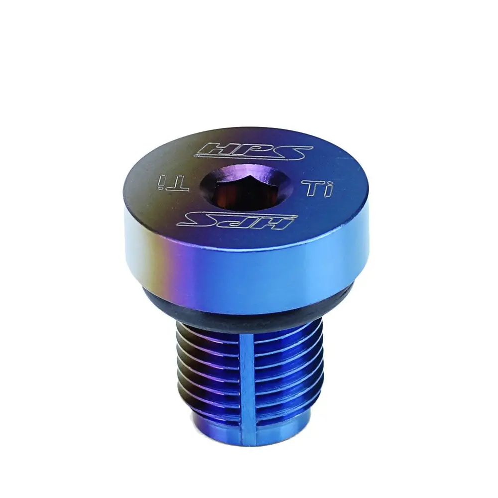 Hps Performance Blue Titanium Coolant Bleed Screw Bolt Replace Oem For Bmw 4 Series 1