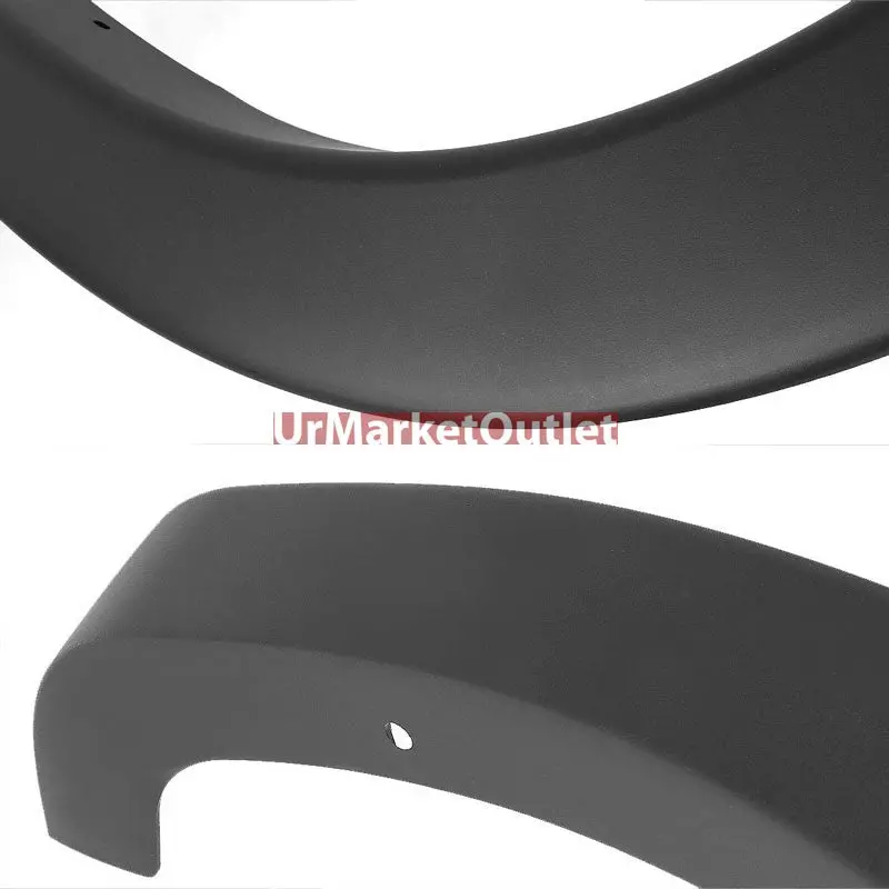 Matte Black Abs Wheel Fender Flares For 04-08 F-150 66"/67"/78"/96" Bed 2