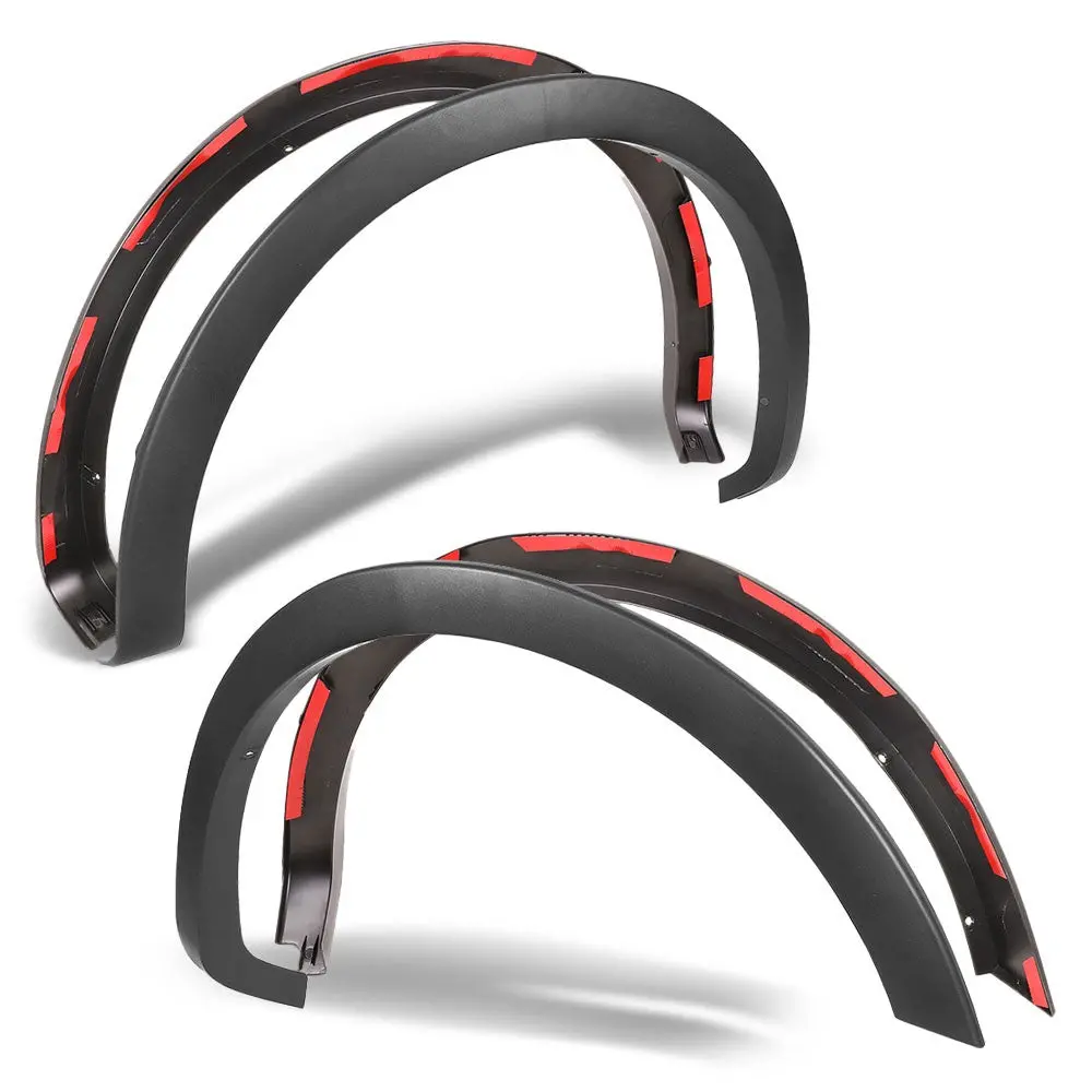 Black Abs Thermo Plastic Oe Factory Wheel Fender For 04-08 F-150 4.2L/4.6L/5.4L 1