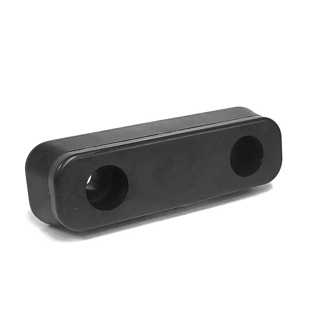 Rectangular 2 Hole 7-7/8" X 2-3/8" X 2" Molded Dock Bumper Semi Truck Trailer 1