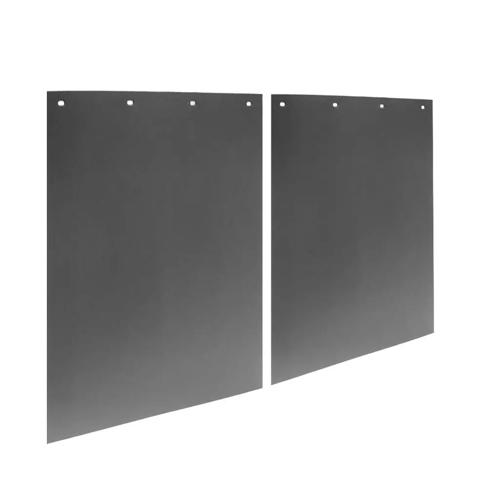 2X Aurora 30"X24" Polyguard Straight Mud Flap Guards 2430Psb Semi Truck Trailer 1