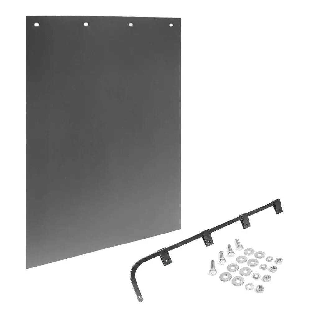 Aurora 30"X24" Polyguard Mud Flap+Mount+Straight Hanger 2430Psb Truck Trailer 1