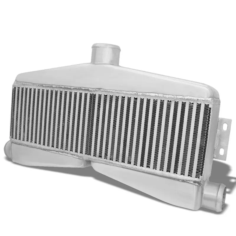 Silver Aluminum Bar & Plate 27.50" W Intercooler For 07-14 Chevrolet Silverado 1