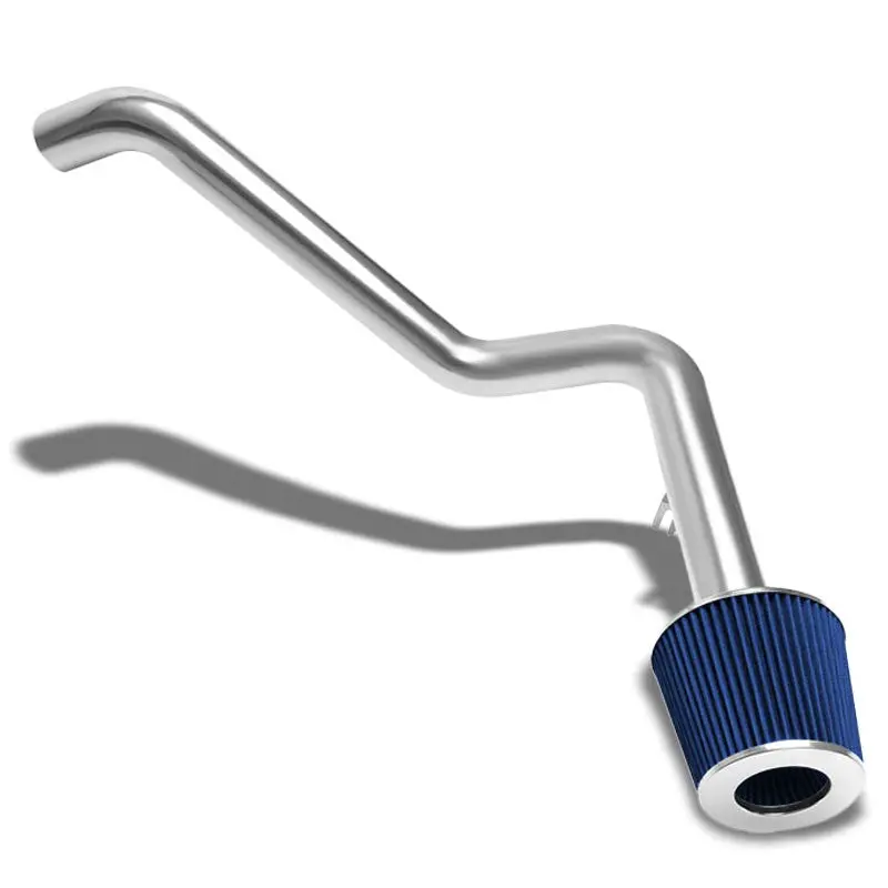 2.50" Polish Pipe Blue Cone Filter Cold Air Intake Kit For 98-02 Honda Accord 2.3L L4 (Cg 6Th Gen) 1