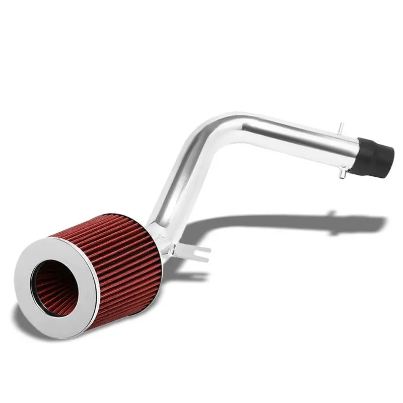 2.75" Polish Pipe Red Cone Filter Cold Air Intake Kit For 98-02 Honda Accord 3.0L V6 (Cg 6Th Gen) 1