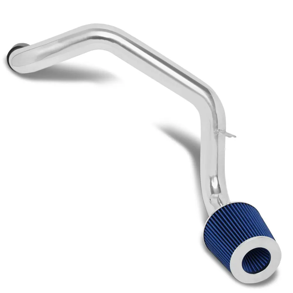 Polish Aluminum/Blue Filter Cold Air Intake Kit For 94-01 Acura Integra 1.8L Gsr 1