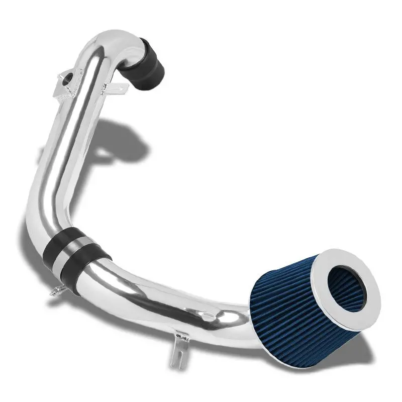 2.75" Polish Pipe Blue Cone Filter Cold Air Intake Kit For 08-15 Scion Xb 1
