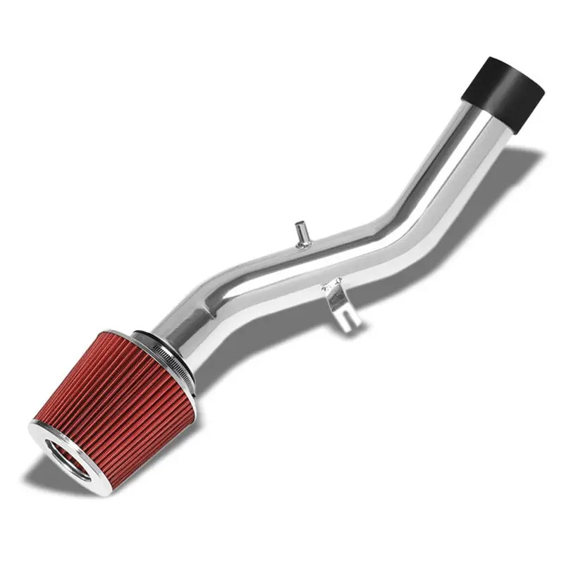 Polish Pipe Red Dry Cone Filter Shortram Air Intake Kit For 07-13 Is250 Is350 1